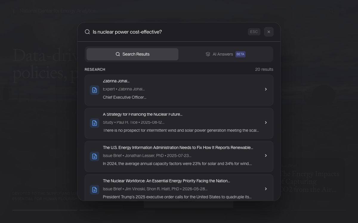 NCEA AI screenshot